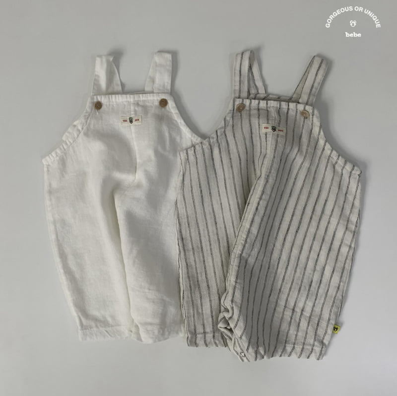 go;u - Korean Baby Fashion - #babywear - Bebe Mama Overalls