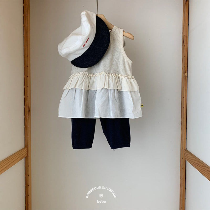 go;u - Korean Baby Fashion - #babywear - Bebe Moist Sleeveless - 11