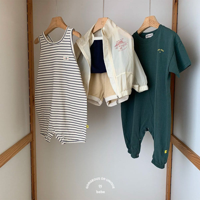 go;u - Korean Baby Fashion - #babywear - Bebe Ranch Wind Jumper - 8