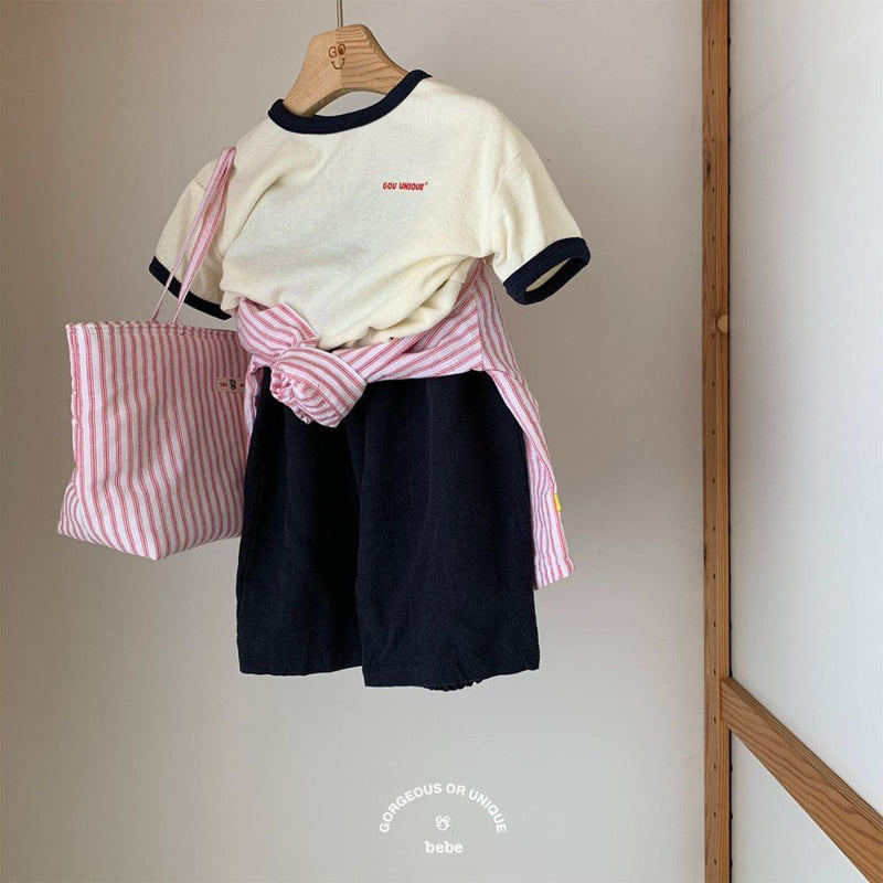 go;u - Korean Baby Fashion - #babywear - Bebe One Tee - 5