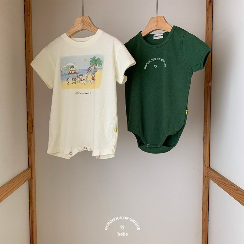 go;u - Korean Baby Fashion - #babywear - Bebe Beach Suit - 5