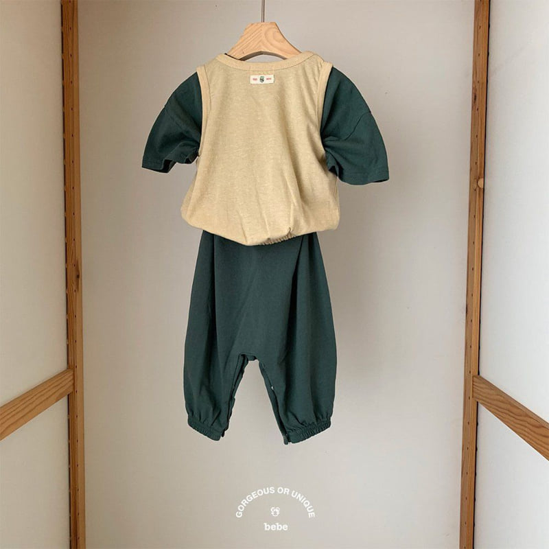 go;u - Korean Baby Fashion - #babywear - Bebe Boka Sleeveless - 4