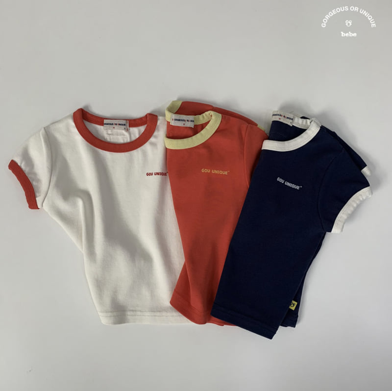 go;u - Korean Baby Fashion - #onlinebabyboutique - Bebe Retro Tee