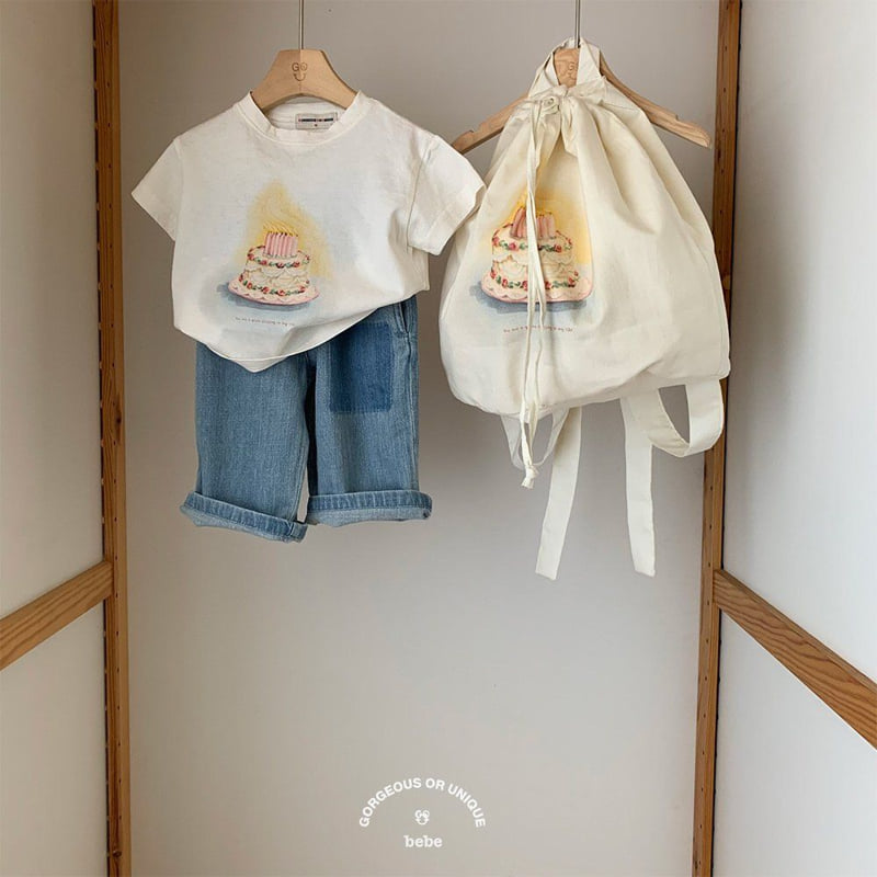 go;u - Korean Baby Fashion - #onlinebabyboutique - Bebe Square Pants - 2