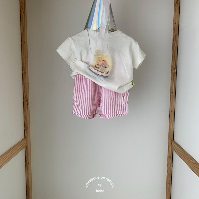 go;u - Korean Baby Fashion - #onlinebabyboutique - Bebe Cake Egg Tee - 7