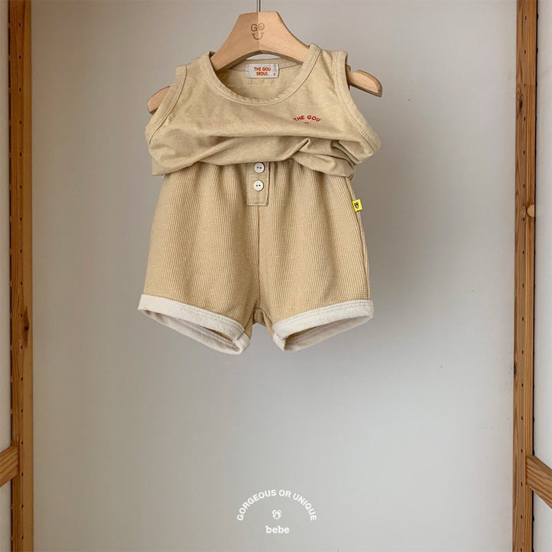 go;u - Korean Baby Fashion - #onlinebabyshop - Bebe Boka Sleeveless - 5