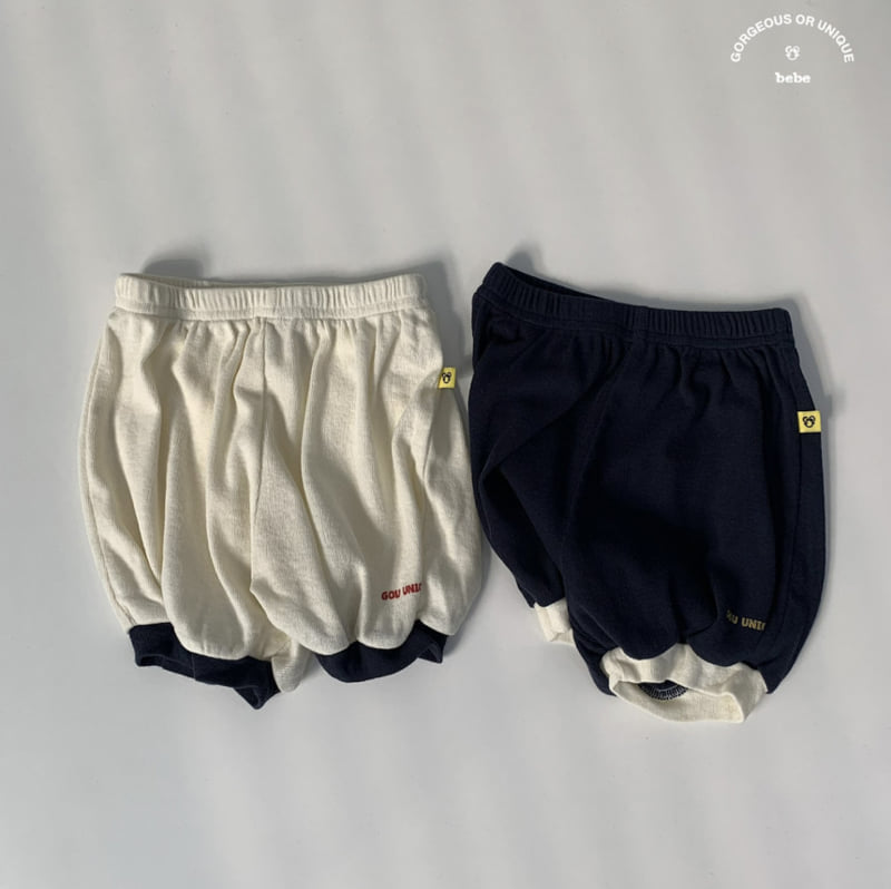 go;u - Korean Baby Fashion - #onlinebabyshop - Bebe Three Shorts