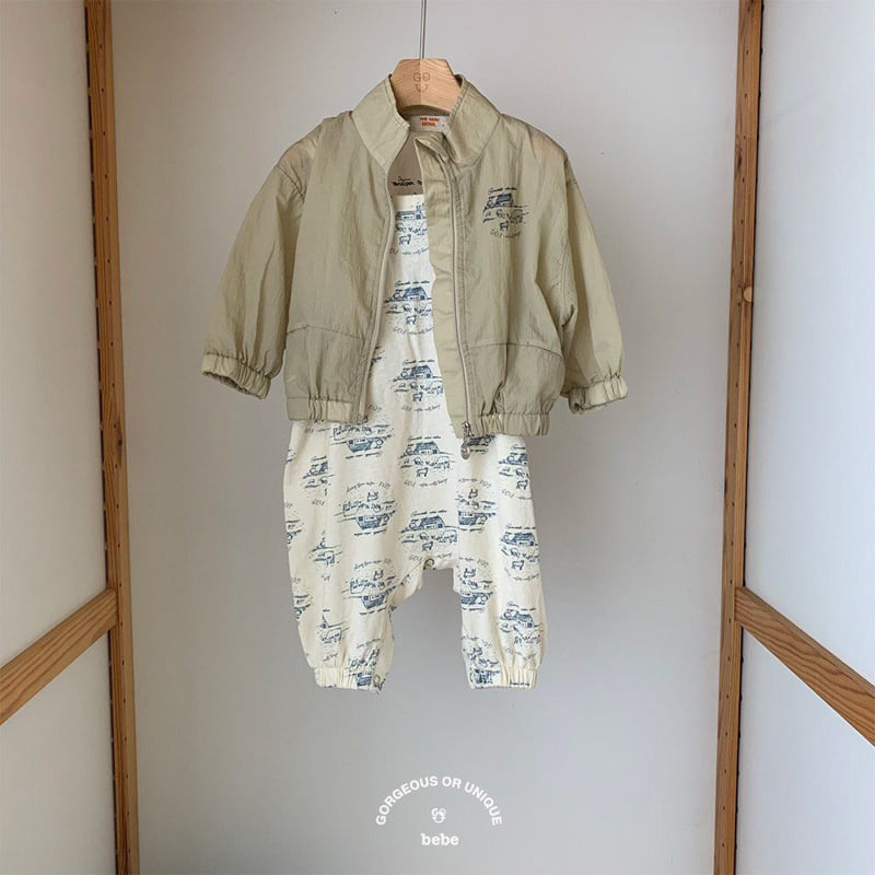 go;u - Korean Baby Fashion - #onlinebabyshop - Bebe Ranch Wind Jumper - 10