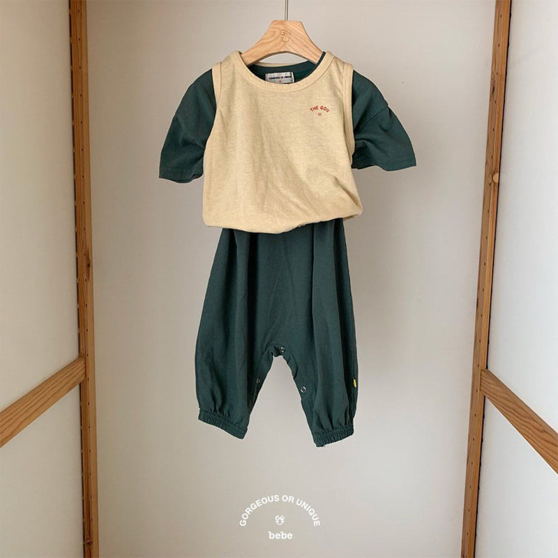 go;u - Korean Baby Fashion - #onlinebabyshop - Bebe Gou Suit - 8