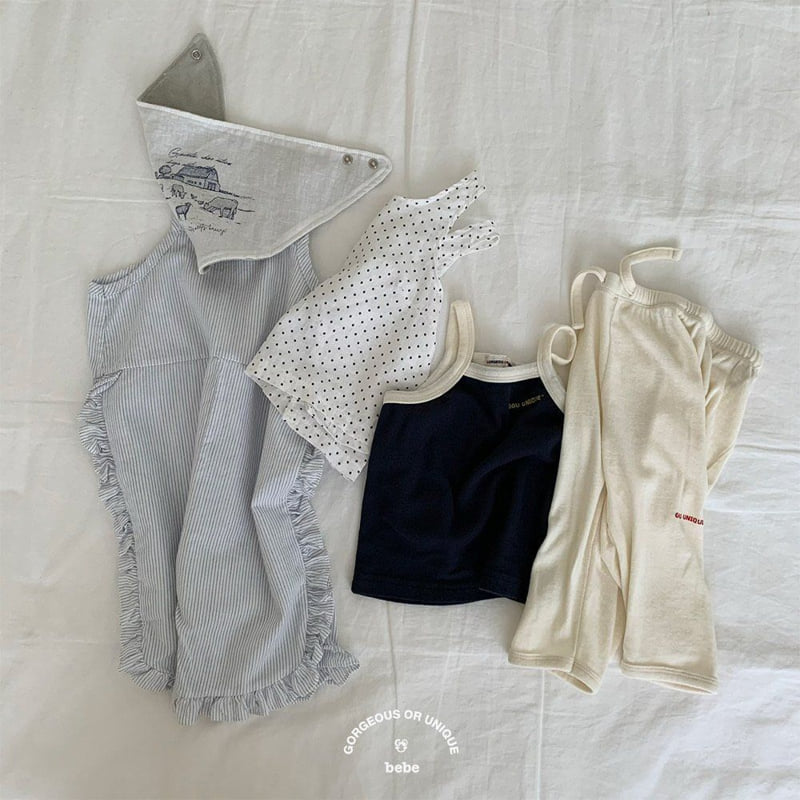 go;u - Korean Baby Fashion - #onlinebabyboutique - Bebe Open Sleeveless - 4