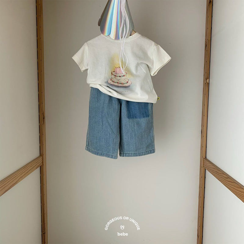 go;u - Korean Baby Fashion - #onlinebabyshop - Bebe Square Pants - 3