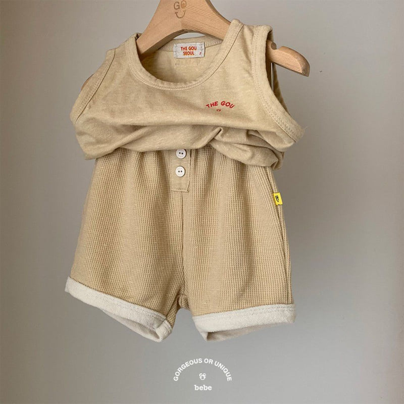 go;u - Korean Baby Fashion - #smilingbaby - Bebe Boka Sleeveless - 6
