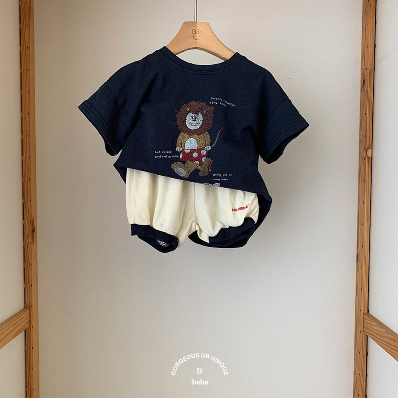 go;u - Korean Baby Fashion - #smilingbaby - Bebe Three Shorts - 2