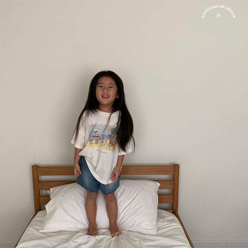 go;u - Korean Children Fashion - #kidzfashiontrend - Brush Shorts - 4
