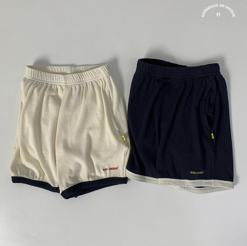 go;u - Korean Children Fashion - #Kfashion4kids - Three Shorts