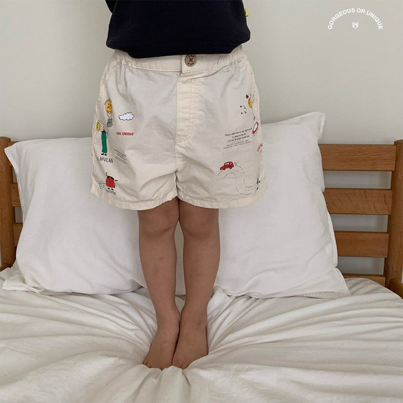 go;u - Korean Children Fashion - #kidzfashiontrend - Cool Shorts - 4