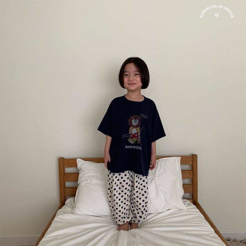go;u - Korean Children Fashion - #Kfashion4kids - Mango Dot Pants Kids - 2