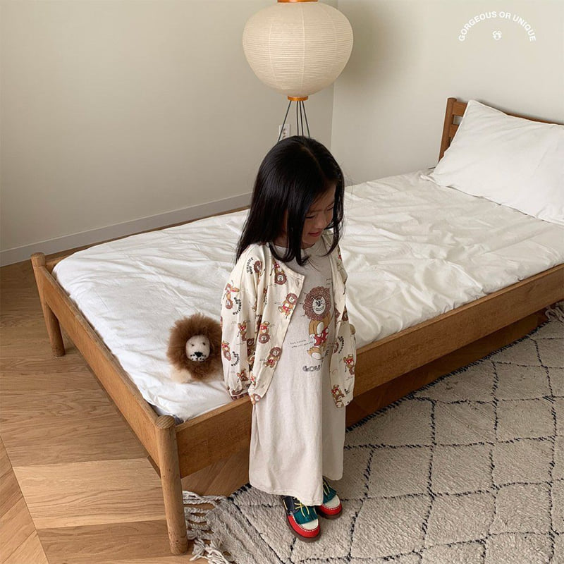 go;u - Korean Children Fashion - #Kfashion4kids - Lion One-piece Junior - 10