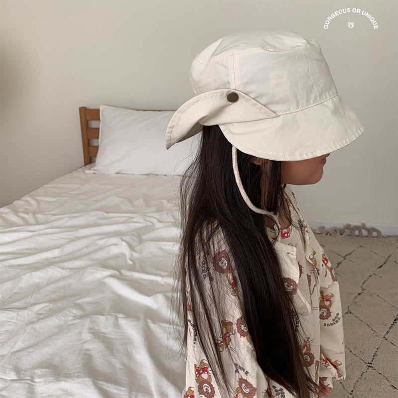 go;u - Korean Children Fashion - #childofig - Roll-up Bucket Hat - 5