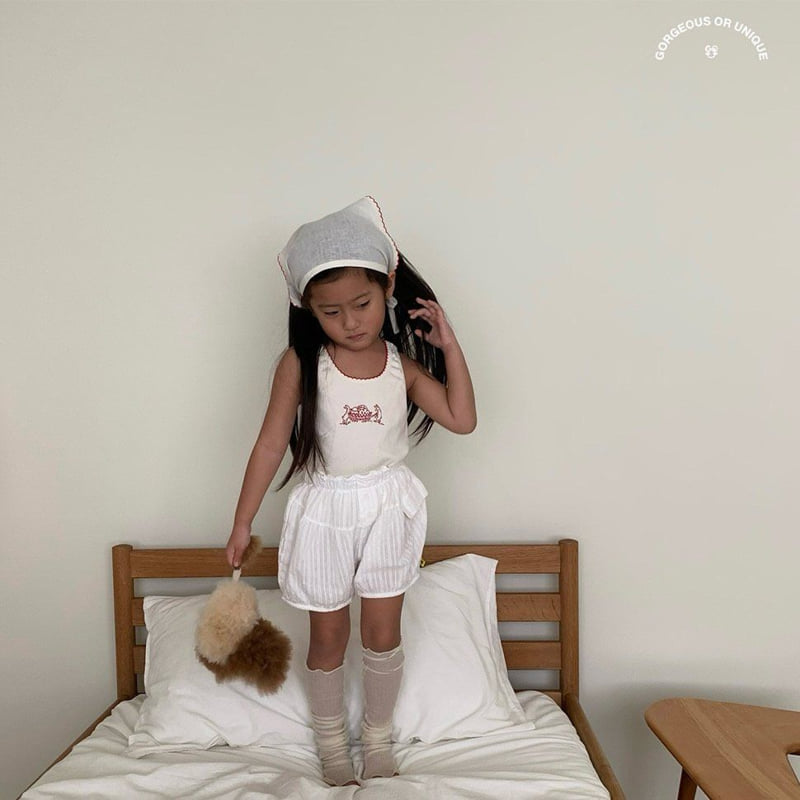 go;u - Korean Children Fashion - #childofig - Round Shorts - 7