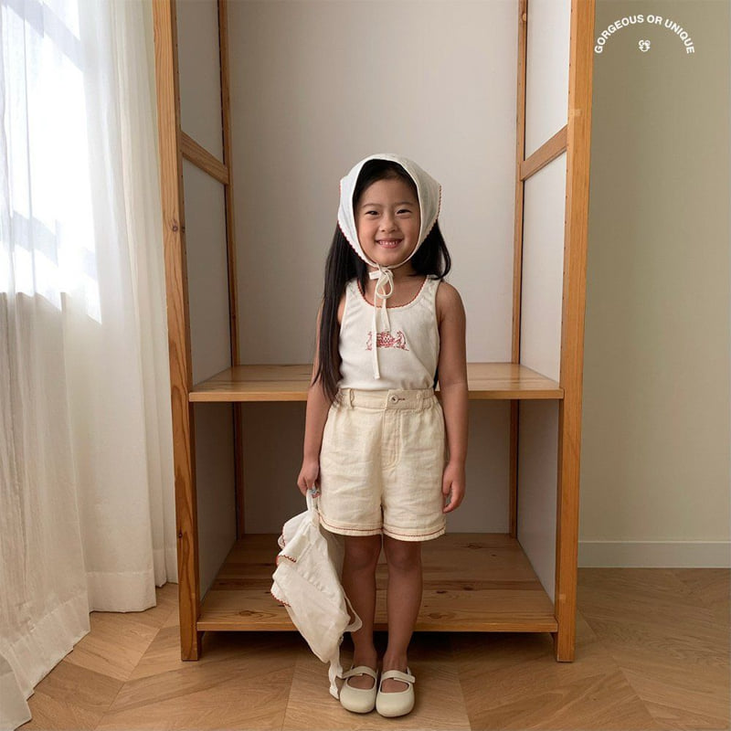 go;u - Korean Children Fashion - #childofig - Point Shorts - 2