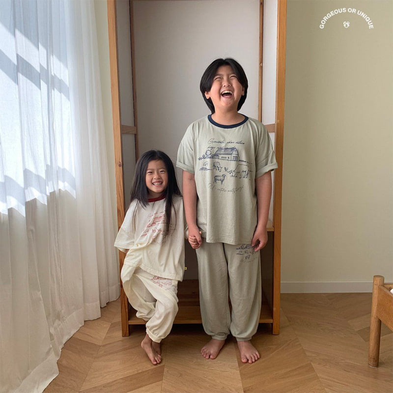 go;u - Korean Children Fashion - #childofig - Ranch Long Pants - 7
