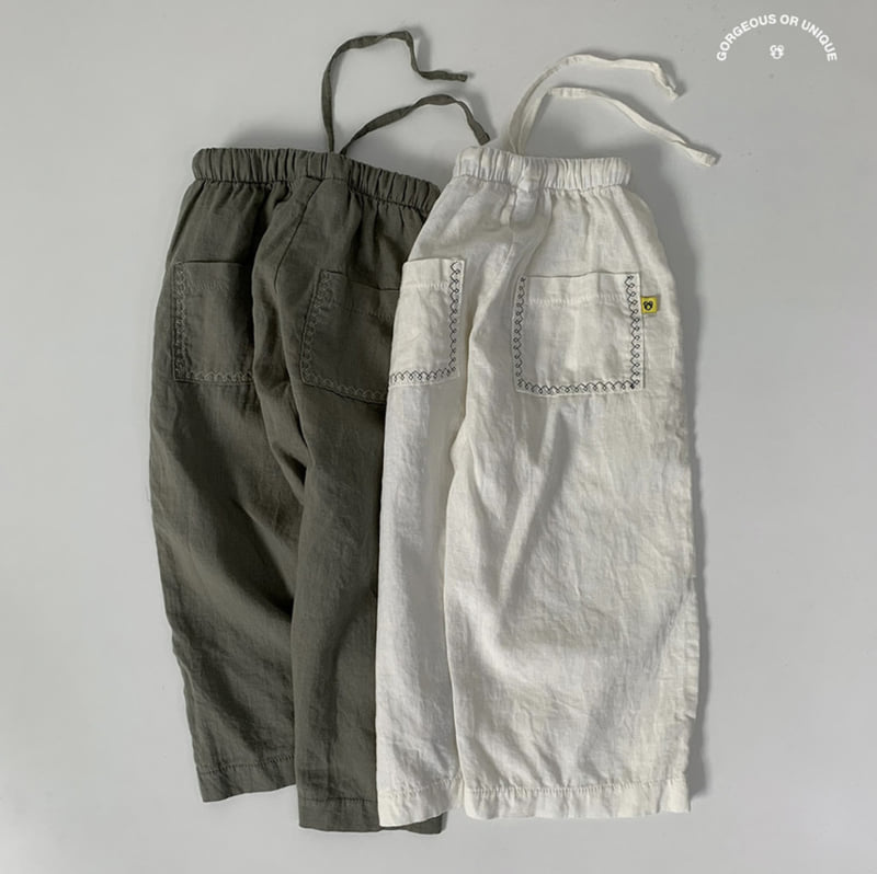 go;u - Korean Children Fashion - #childofig - Vine Pants