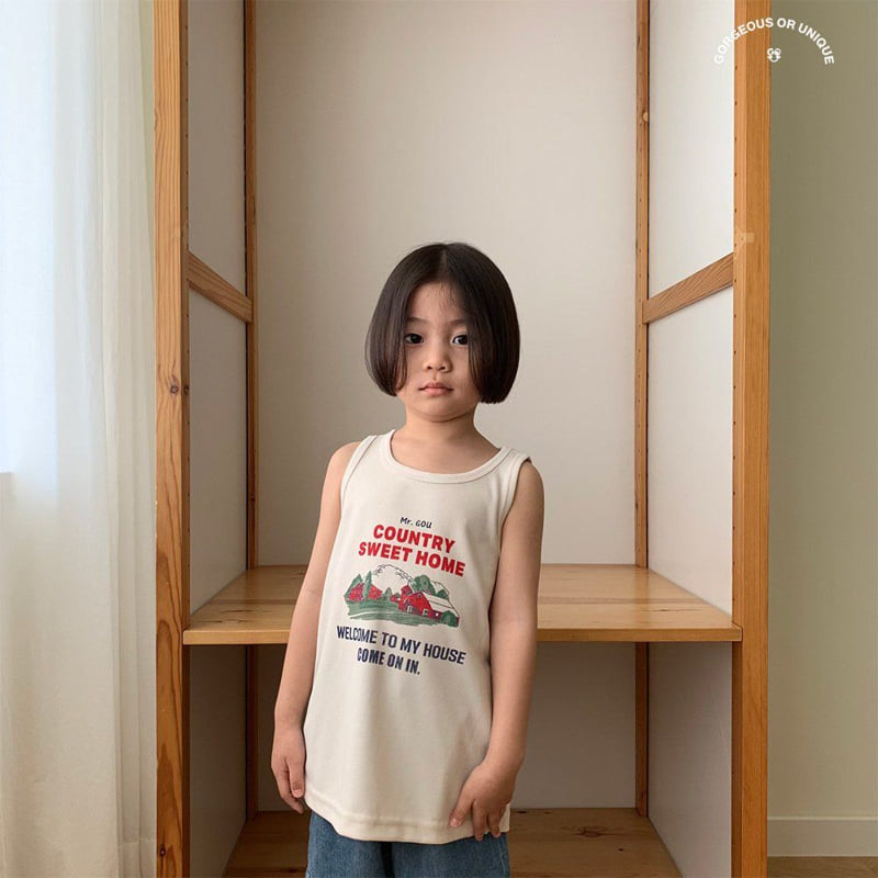 go;u - Korean Children Fashion - #childofig - Sweet Home Sleeveless - 6