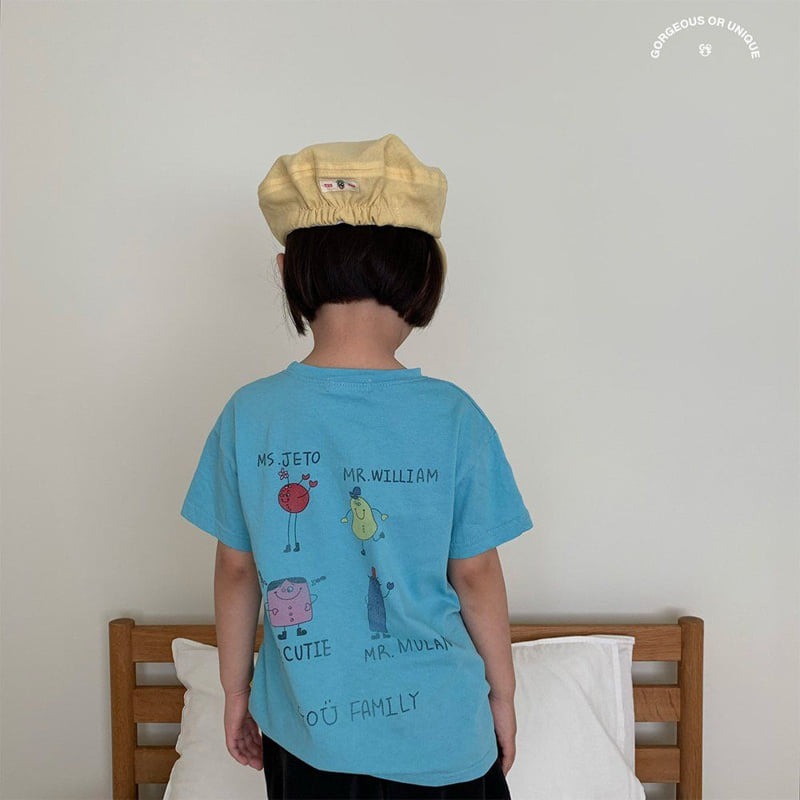 go;u - Korean Children Fashion - #childrensboutique - Family Tee - 5