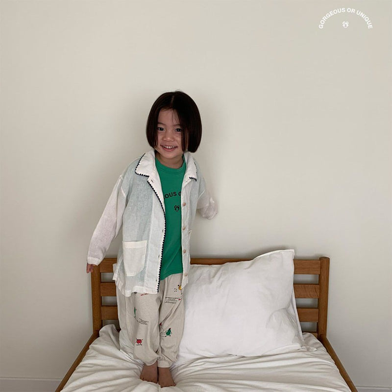 go;u - Korean Children Fashion - #designkidswear - Picture Pants - 5