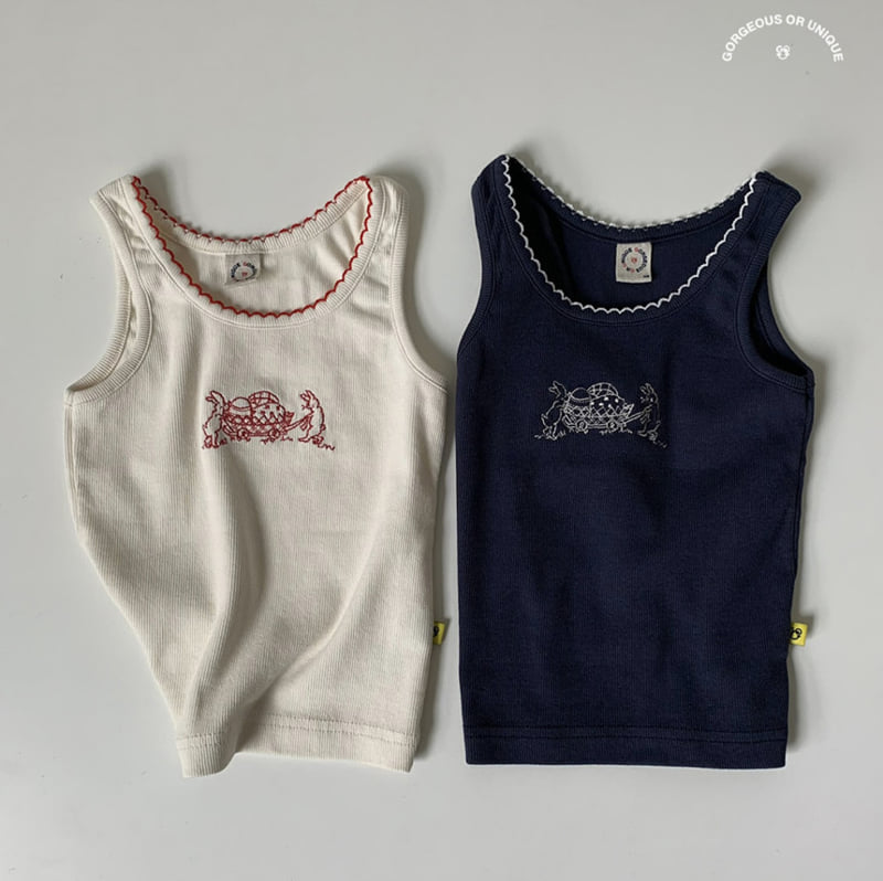 go;u - Korean Children Fashion - #designkidswear - Rabbit Sleeveless