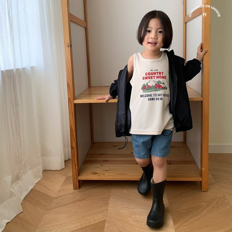 go;u - Korean Children Fashion - #designkidswear - Sweet Home Sleeveless - 8