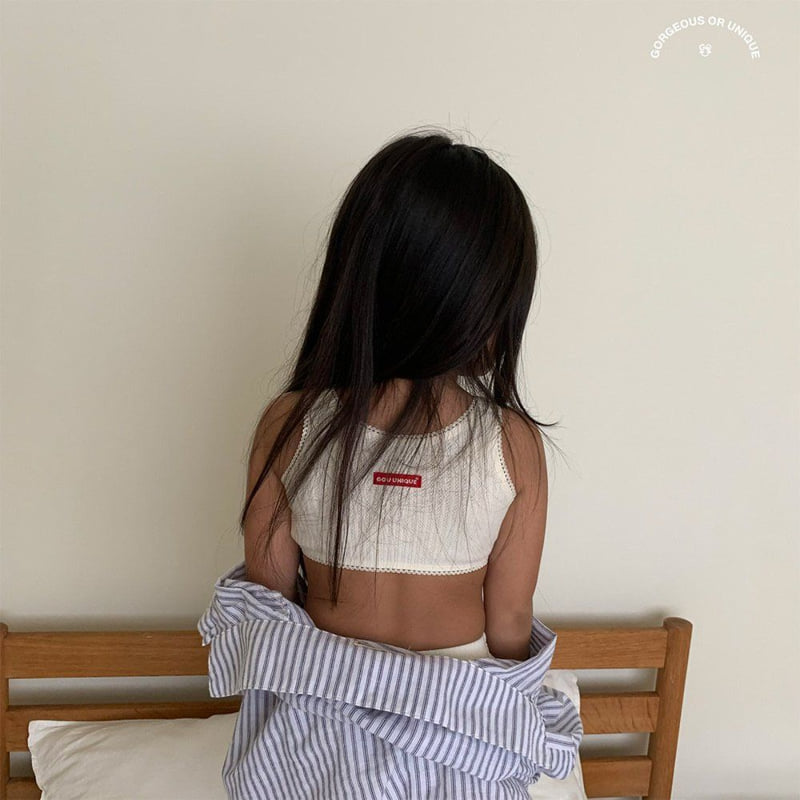 go;u - Korean Children Fashion - #discoveringself - Top Bottom Set - 7