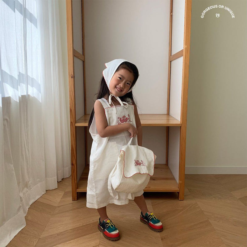 go;u - Korean Children Fashion - #discoveringself - Rabbit Overalls One-piece - 2