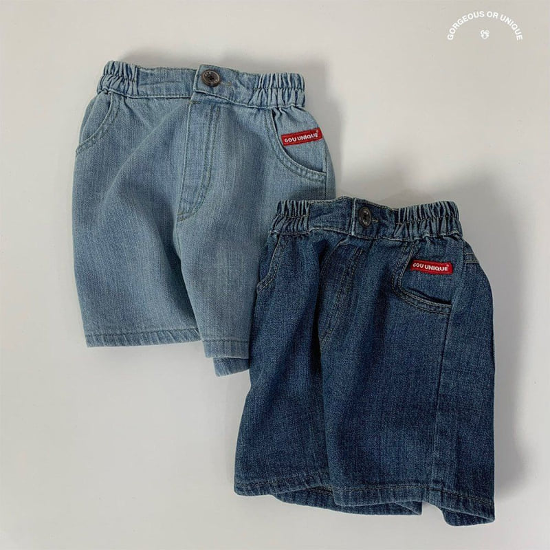 go;u - Korean Children Fashion - #discoveringself - Thin Shorts