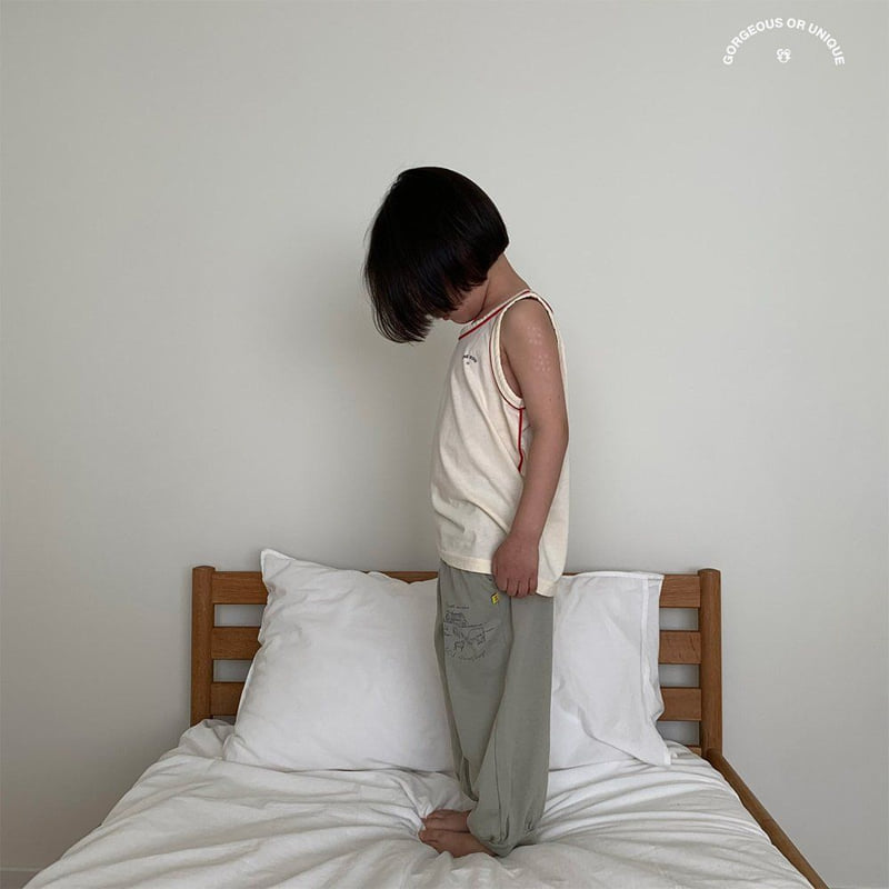 go;u - Korean Children Fashion - #discoveringself - Ranch Long Pants - 11