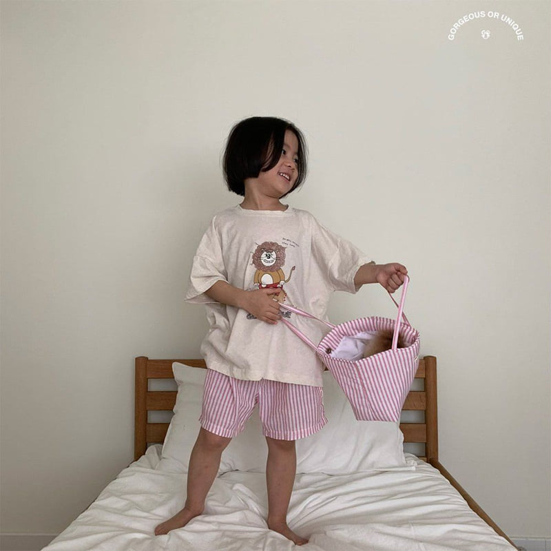 go;u - Korean Children Fashion - #discoveringself - Lion Tee - 9