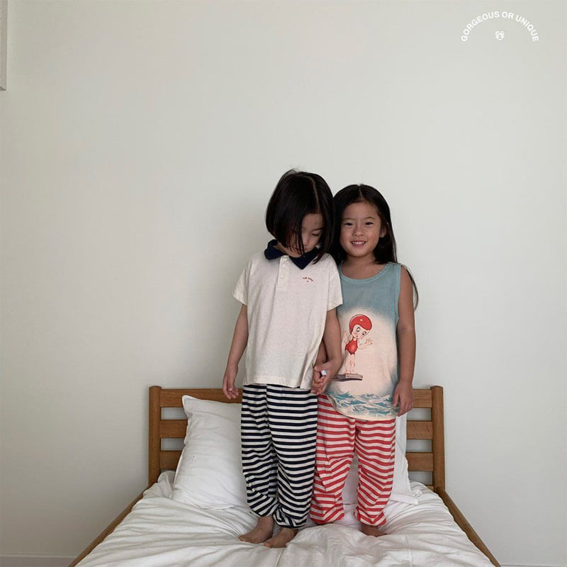 go;u - Korean Children Fashion - #discoveringself - Caravan Tee - 3