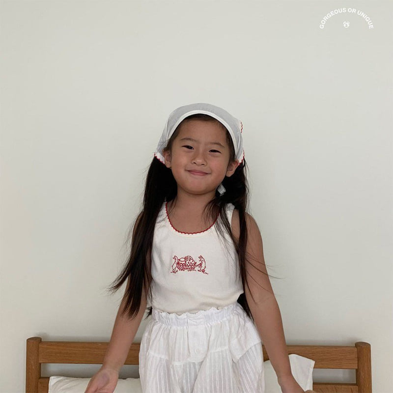 go;u - Korean Children Fashion - #fashionkids - Rabbit Bandana - 6