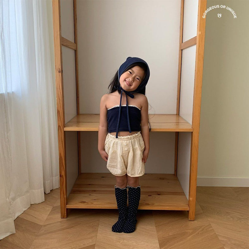 go;u - Korean Children Fashion - #fashionkids - Round Shorts - 11