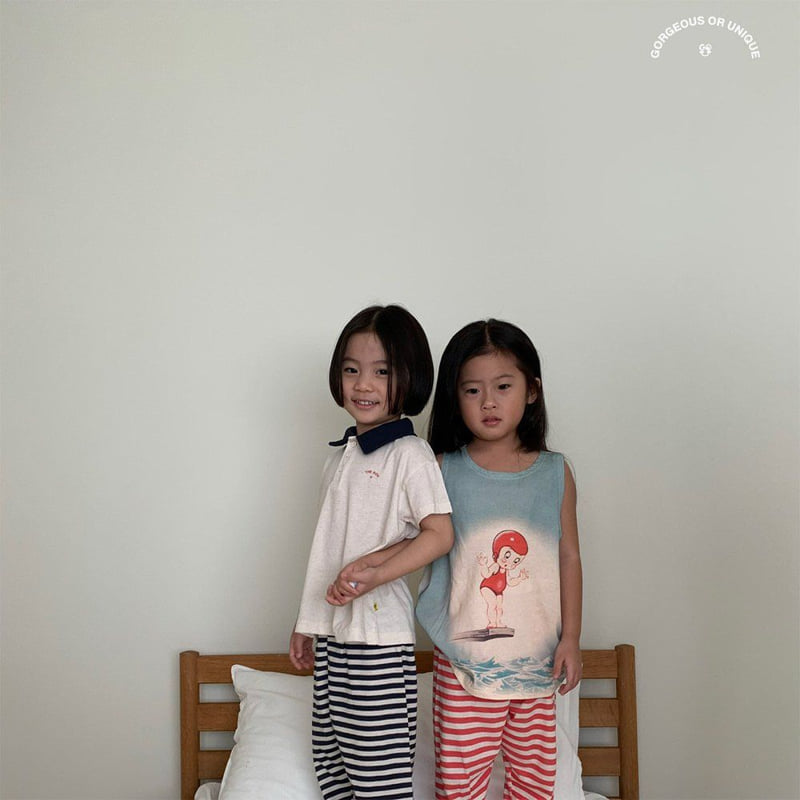 go;u - Korean Children Fashion - #discoveringself - Caravan Tee - 4