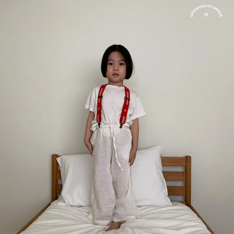 go;u - Korean Children Fashion - #kidsshorts - Gou Suspender - 7