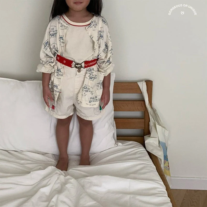 go;u - Korean Children Fashion - #kidsshorts - Gou Belt - 5