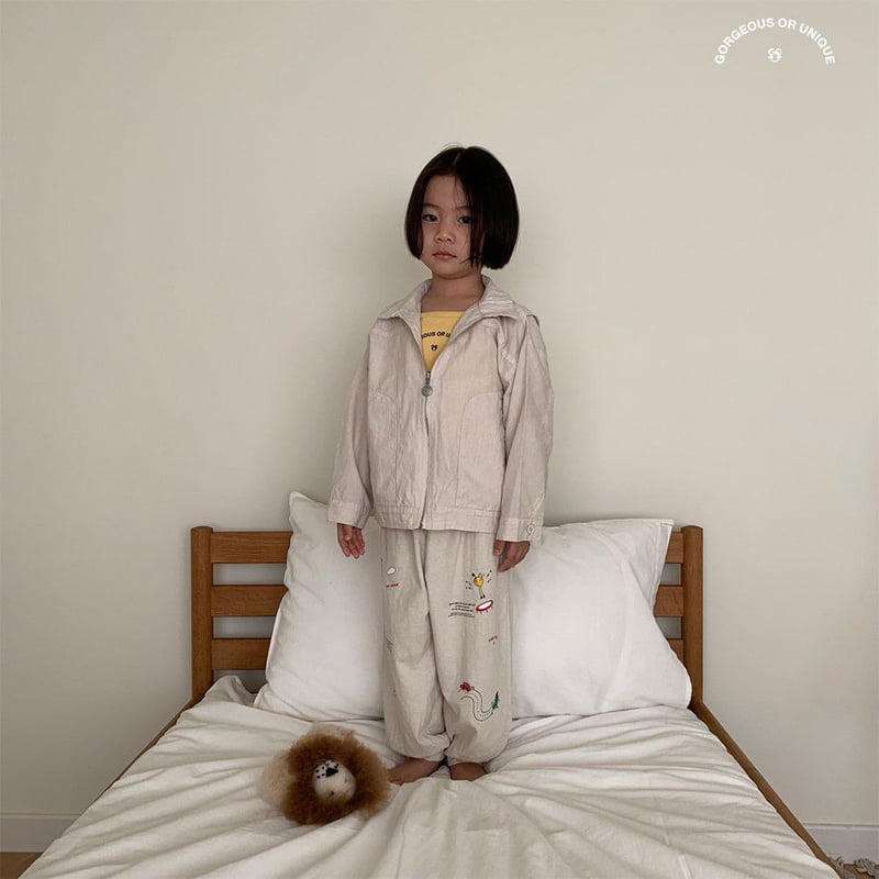 go;u - Korean Children Fashion - #kidsshorts - Picture Pants - 8
