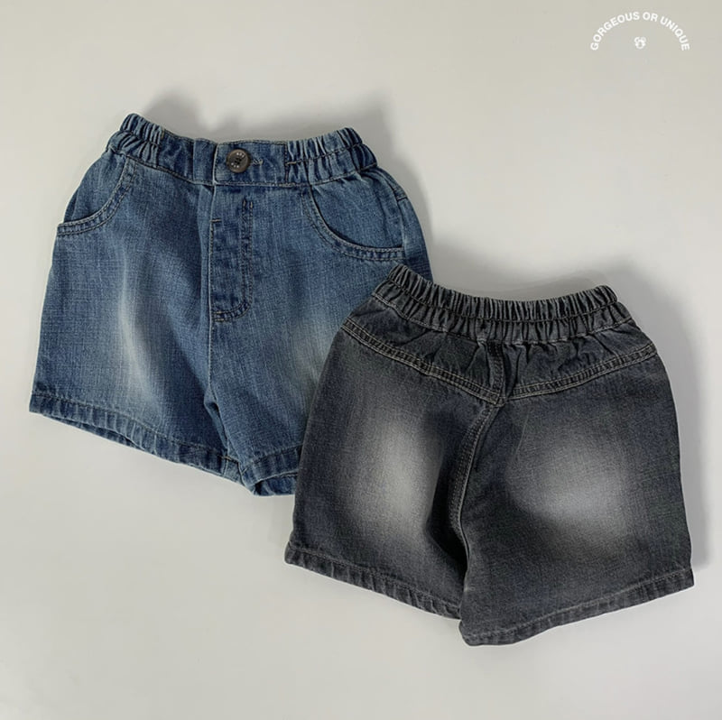 go;u - Korean Children Fashion - #kidsshorts - Brush Shorts