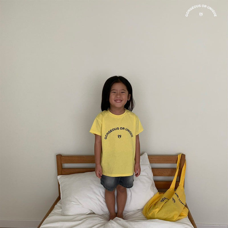 go;u - Korean Children Fashion - #kidsshorts - Family Tee - 9