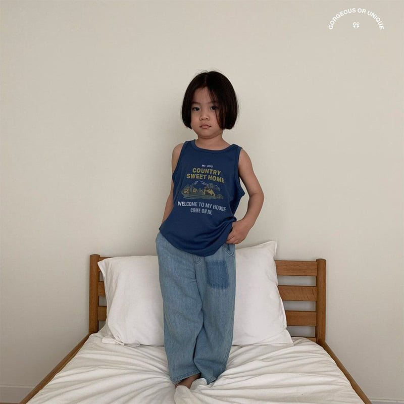 go;u - Korean Children Fashion - #kidsshorts - Sweet Home Sleeveless - 11