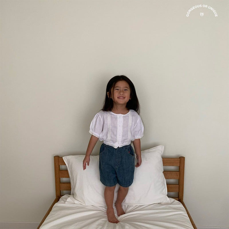 go;u - Korean Children Fashion - #kidsshorts - Lovely Blouse - 6