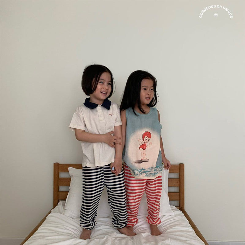 go;u - Korean Children Fashion - #kidsshorts - Caravan Tee - 5