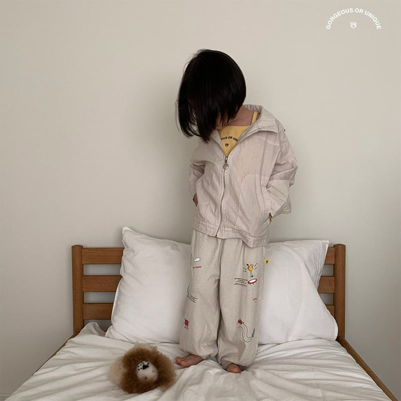 go;u - Korean Children Fashion - #kidsstore - Picture Pants - 9